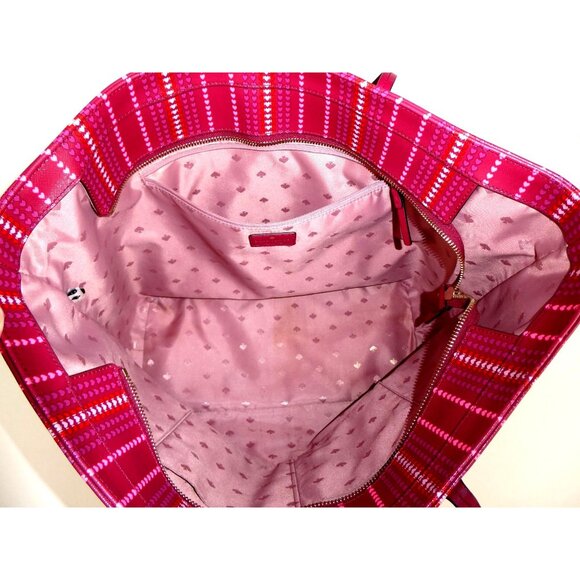 kate spade new york hearts wristlet & tote - Picture 7 of 13